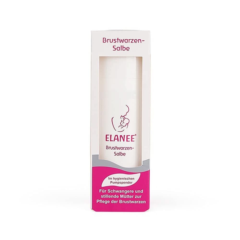 ELANEE Brustwarzensalbe Im Spender (30 Ml) - Pflegt Rissige Und Wunde Brustwarzen Vor Allem Während Der Stillzeit (402-00) Akcesoria Żywność i karmienie piersią Bebe Naty Shop