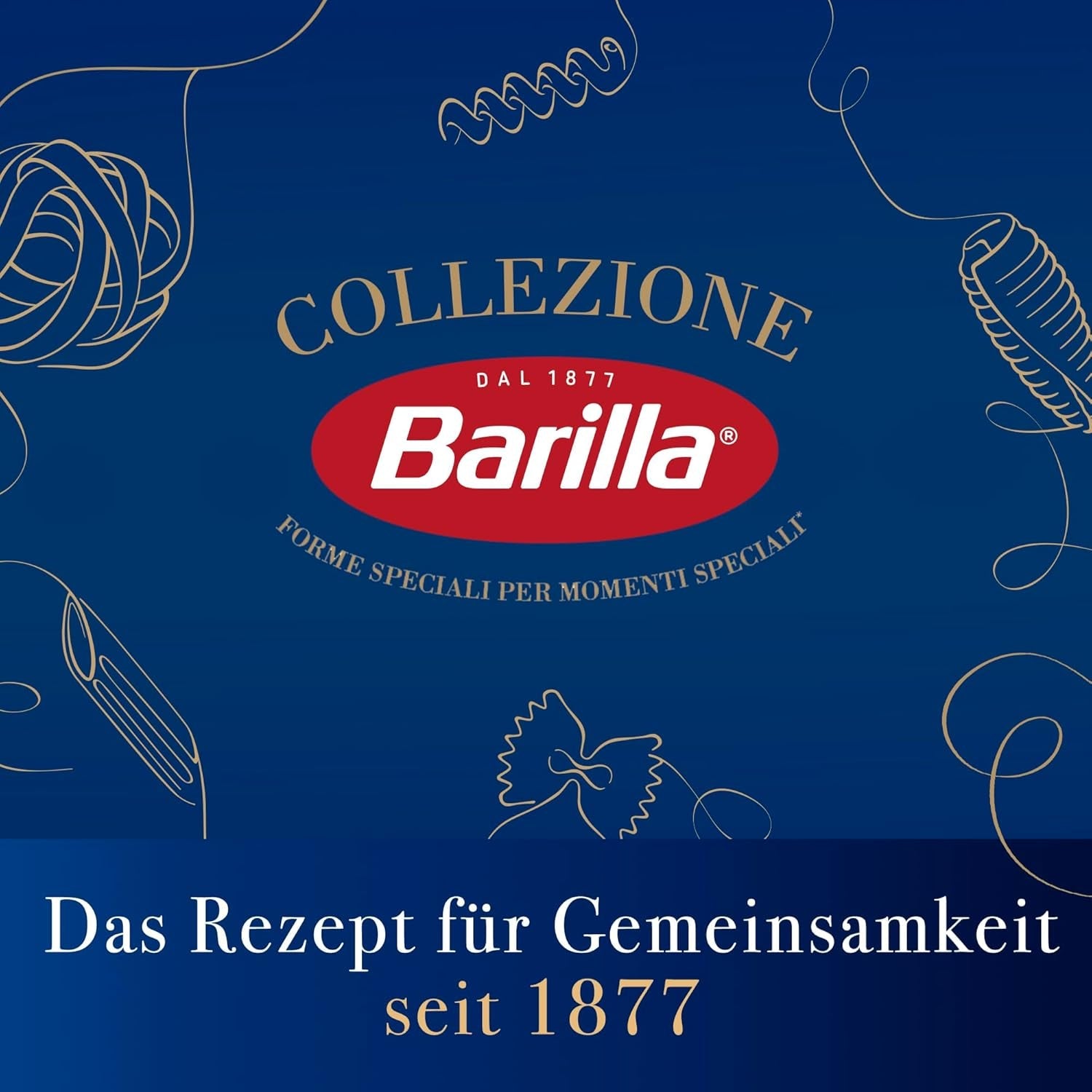 Barilla Collezione Lasagne Makaron z pszenicy durum, zawsze al dente, 500g