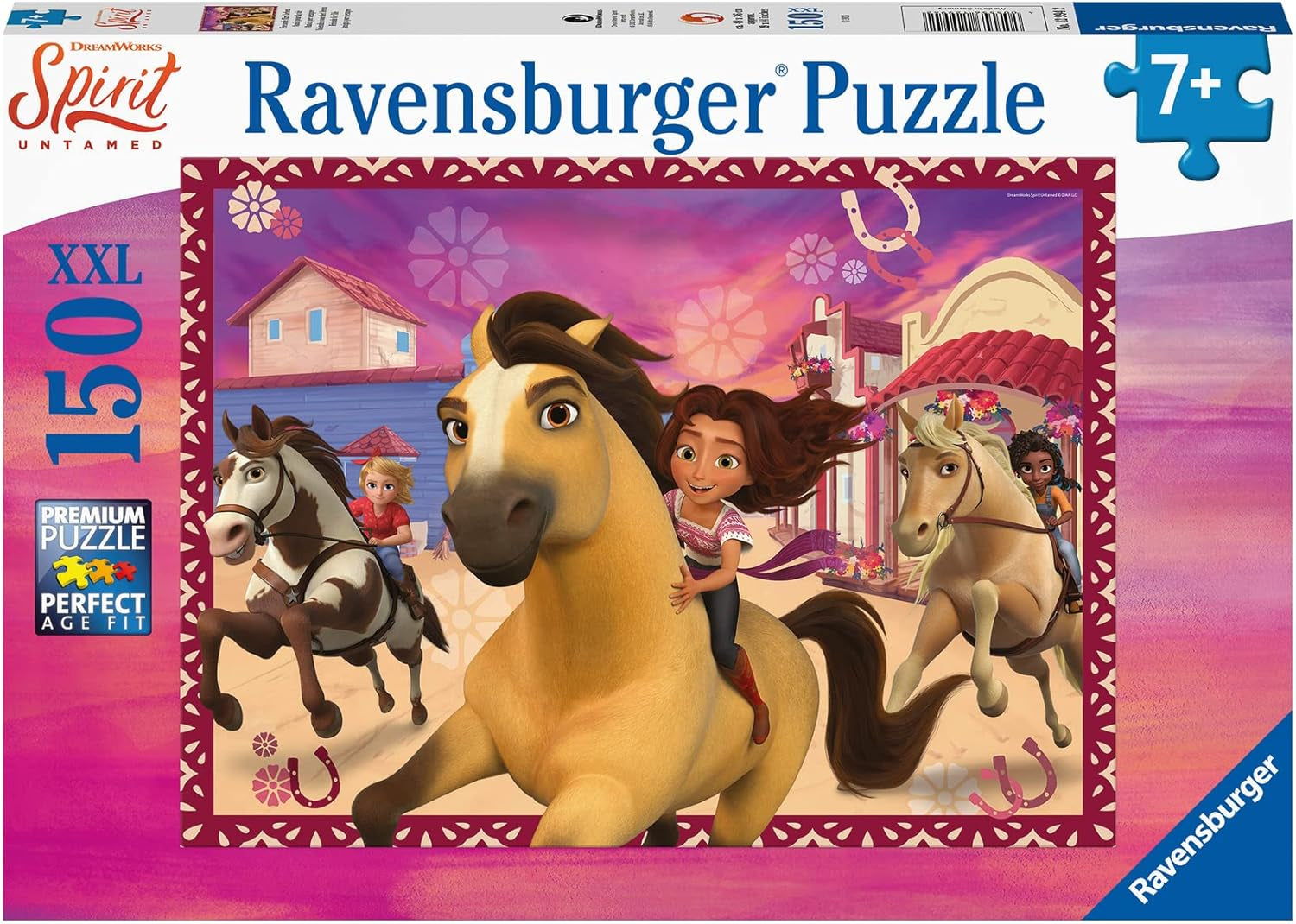 Puzzle Ravensburger dla dzieci - 12994 przyjaciół na całe życie - Dreamworks Spirit Puzzle dla 7+ 150 elementów Puzzle Xxl Naty Shop Domyślny tytuł
