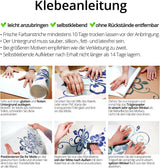Wandtattoo Kaffee-Sorten I braun I Herz Kaffeetasse Kaffeebohnen Küche Esszimmer Naklejka Aufkleber Wandaufkleber Wandsticker G006