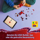 LEGO NINJAGO Smok Kaia Spinjitzu Spinner — zabawka ninja z dwiema minifigurkami — mały zestaw dla dzieci — pomysł na prezent dla chłopców i dziewcząt w wieku od 6 lat 71823 Zestawy do budowania Besuche den LEGO-Store