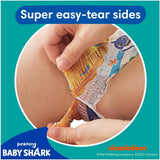 Pampers (stara wersja), Splashers Jednorazowe spodenki kąpielowe – Rozmiar 5/6 (14 kg+) – Pudełko zawierające 8 opakowań po 10 sztuk