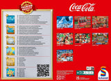 Schmidt Spiele 57598 Coca Cola Świąteczna ciężarówka, układanka 1000 elementów Puzzle Naty Shop