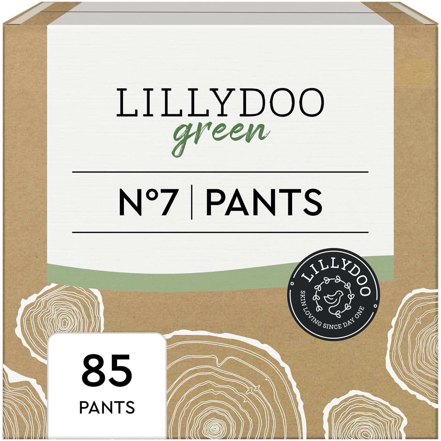 Spodnie LILLYDOO Eco rozmiar 7 (17+ kg) Pudełko miesięczne (85 sztuk)