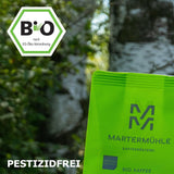 Zestaw próbek kawy organicznej Martermühle 3x250g jasna/średnia moc I Arabica I Całe organiczne ziarna kawy lekko palone, o niskiej kwasowości (68/74/426)