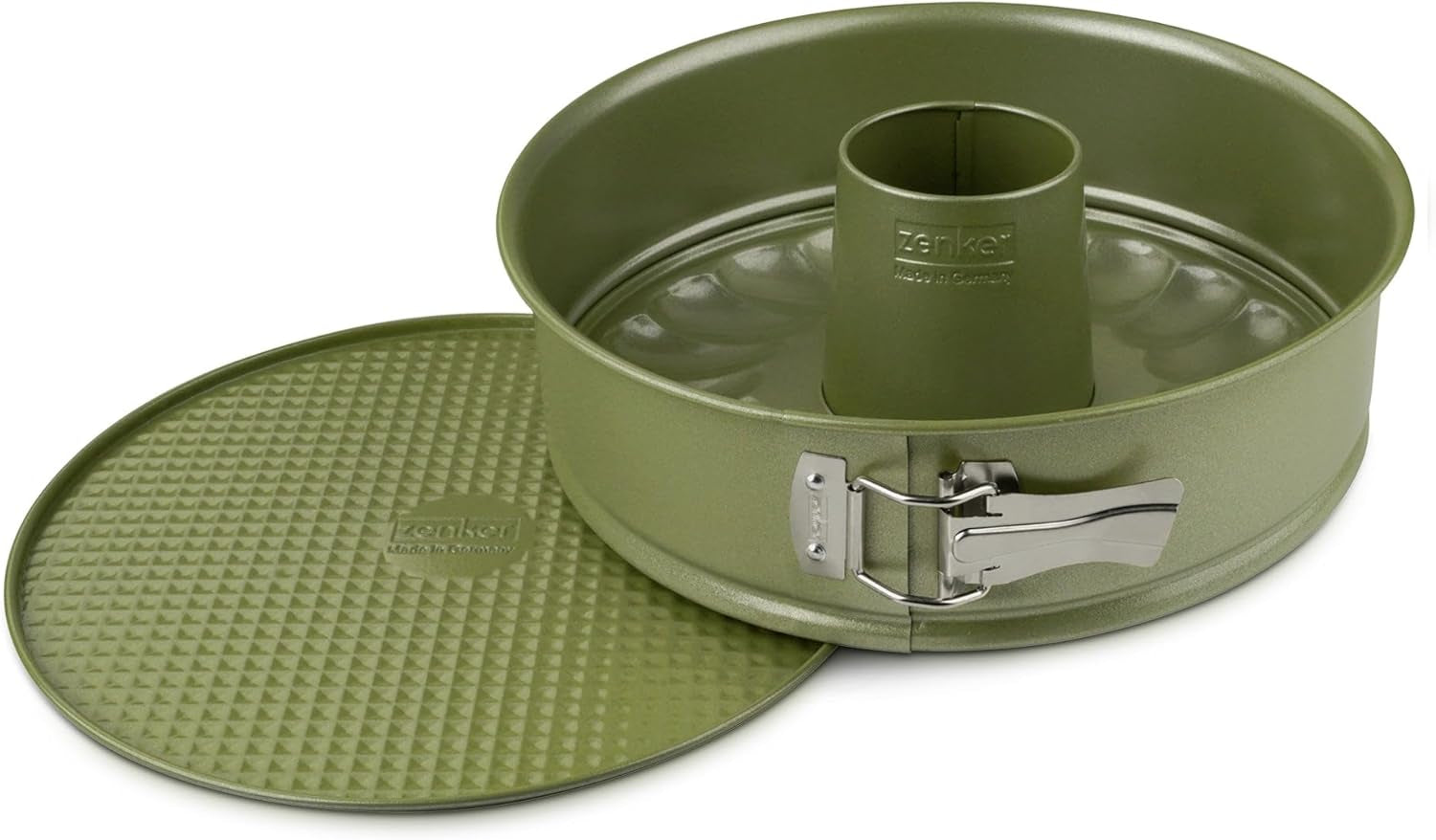 Zenker Muffinform Für 12 Stück – Ressourcenschonende Und Klimaneutrale Backform Für Muffins Und Cupcakes – 12Er Muffinblech Mit Veganer Antihaftbeschichtung Formy i blachy do pieczenia Naty Shop Springform 2 Böden