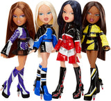 Bratz Scorchin' Cloe — zawiera 1 modną lalkę ze strojem i akcesoriami, lalki inspirowane sportami motorowymi, uroczą zabawkę dla dziewczynek