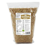 PassionBio Ekologiczna kasza gryczana 2 kg - opakowanie z możliwością wielokrotnego zamykania - jakość surowa