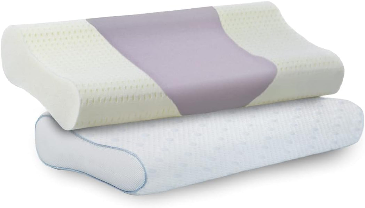 PARADIES Poduszka pod kark 40X80 cm - Revita Ergonomic - Certyfikat IGR, Ergonomiczna poduszka podtrzymująca szyję Wysokość: 10 Cm Poduszki ortopedyczne szyjne Naty Shop Latex Vario-Ergonomic