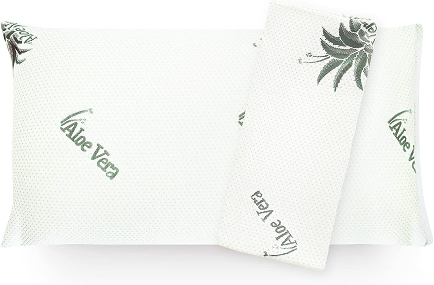 Ergonomiczna poduszka Mister Sandman 40X80, poduszka pod szyję z poszewką Aloe Vera, poduszka Visco idealna do podkładów na brzuchu, na plecach i na boku, poduszka z pianki memory, ortopedyczne poduszki szyjne Naty Shop