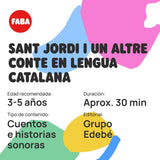 Sonoro de - Sant Jordi i un altre Conte - Historie i historie dźwiękowe - zabawka, treści edukacyjne, w języku katalońskim, dla dziewcząt i chłopców w wieku od 4 do 6 lat Bebe Naty Shop Toys