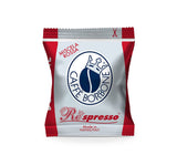 Caffè Borbone Respresso, Rote Kaffeemischung - 50 Kapseln - Kompatybilny z Nespresso®* Haushalts-Espressomaschinen