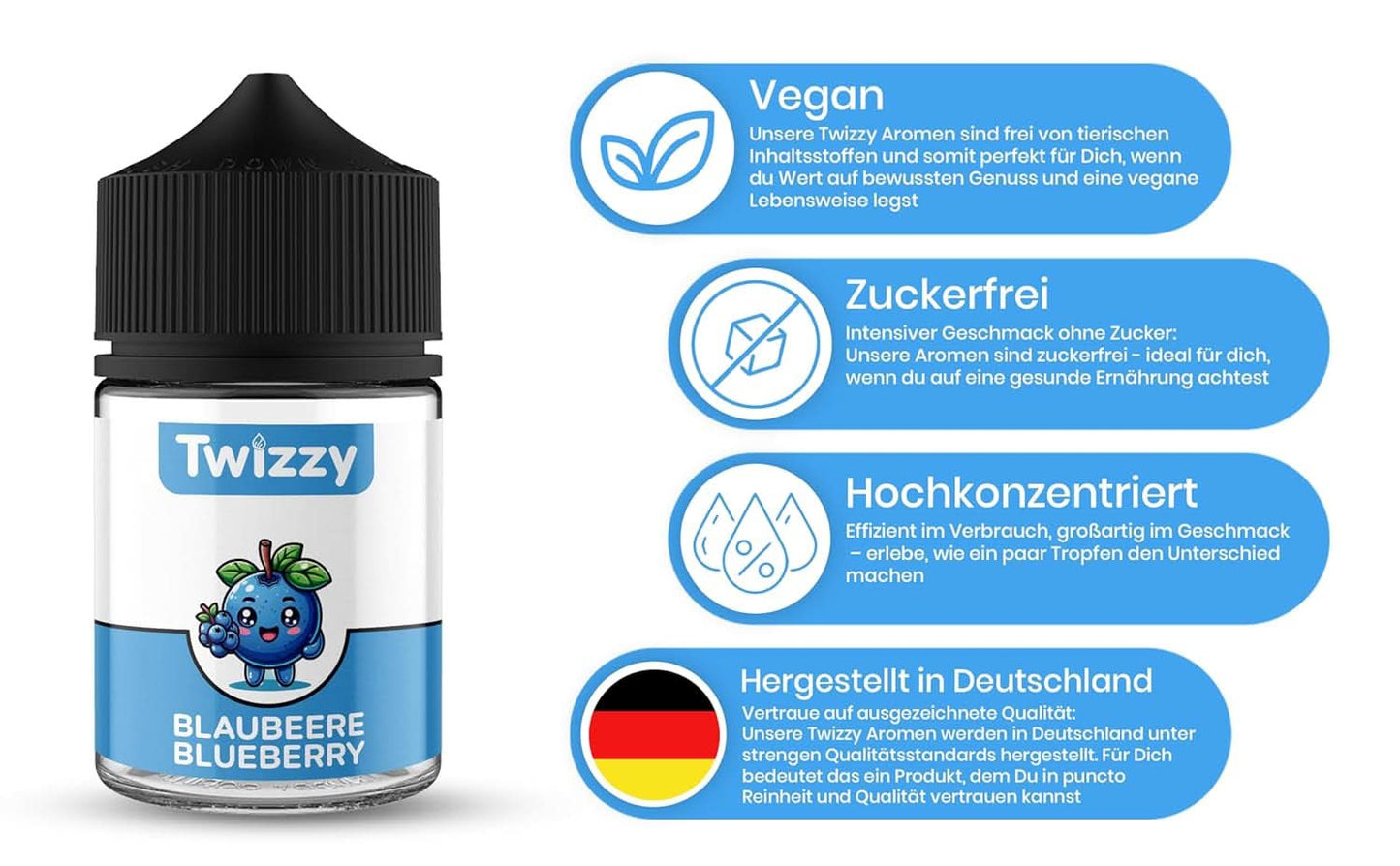Twizzy Żurawina, Aromat spożywczy -60 ml - Intensywny aromat - Idealny do wypieków Aromaty Naty Shop