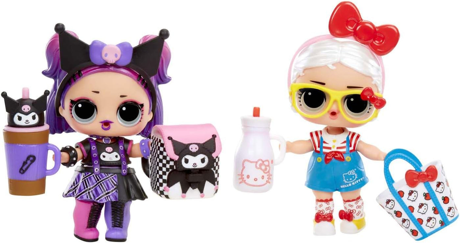 LOL niespodzianka! Love Hello Kitty and Friends - 1 lalka z 7 niespodziankami, wybór losowy, 8 przedmiotów kolekcjonerskich, dla dzieci w wieku od 4 lat, różowy