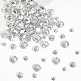 Beadsland 2500 szt. Glas Nailart Strasssteine ​​​​Kristall Flatback Edelsteine ​​​​Runde, ​​Für Handwerk Gemischt 8 Größen SS4 ~ SS30 Mit Picking Pinzette Und Stift (Kristall Weiss)