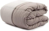 Nowoczesna kołdra Caleffi, mikrofibra, taupe, podwójne łóżko Naty Shop kołdry i kołdry