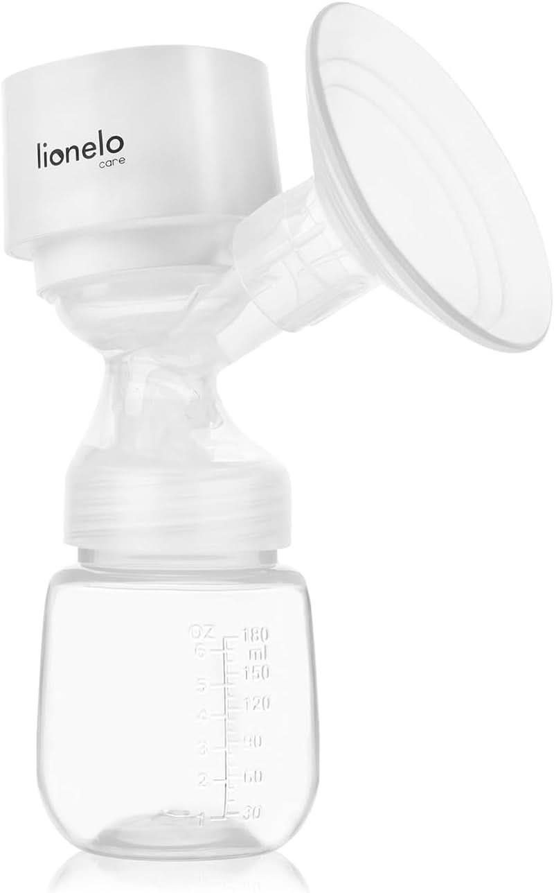 LIONELO Fidi One Bezprzewodowy laktator 180 ml, 3-fazowy laktator przenośny, 9-stopniowy masaż oszczędzający energię, lejek silikonowy 26 mm Czas działania 120 min Bez Bpa Akcesoria Żywność i karmienie piersią Sklep Bebe Naty