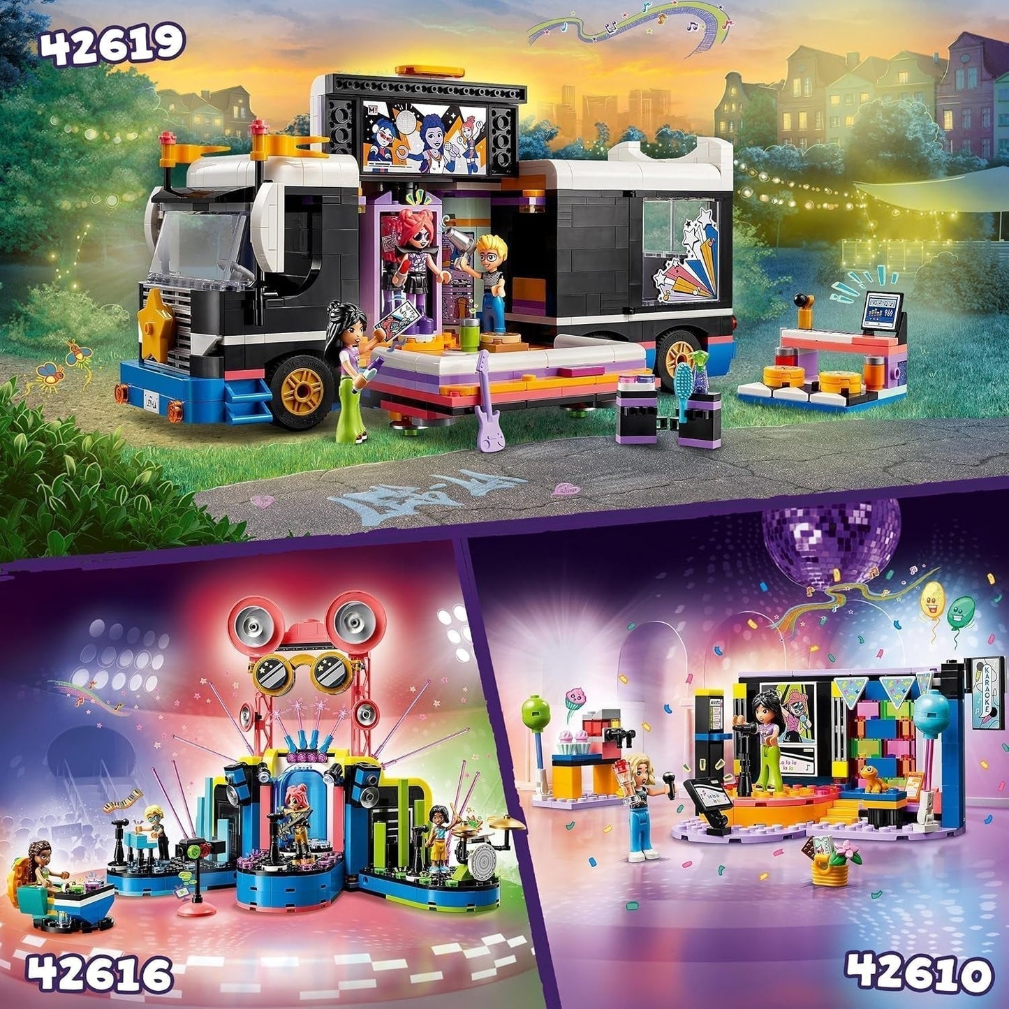 LEGO 42610 Impreza karaoke z przyjaciółmi Zestawy konstrukcyjne w sklepie LEGO