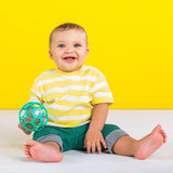 Bright Starts Little Shakers 6-częściowy zestaw upominkowy - Grzechotki i gryzaki dla dzieci Nie zawiera BPA Łatwe do złapania Uniseks Noworodek+