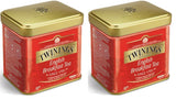 Twinings English Breakfast Tea Herbata czarna sypka w pudełku na herbatę Mocna czarna herbata z wysokiej jakości liści herbaty zbieranych z najlepszych plantacji herbaty na Sri Lance i w Indiach G, neutralna, 100 gramów
