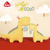 Fehn Activity Spiral Dino - zabawka do wózka pchaj i ciągnij - mały dinozaur do łóżeczka, placu zabaw, wózka i fotelika samochodowego - zabawka aktywizująca ruchowo dla niemowląt i małych dzieci od 0. miesiąca Baby Toys Naty Shop