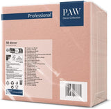 PAW - Serwetki Airlaid (40 X 40 Cm) I 50 sztuk I Unicolor I Tkanina I Elegancka dekoracja stołu I Horeca I Na ważne okazje takie jak wesela, przyjęcia, Boże Narodzenie I Unicolor: Różowy