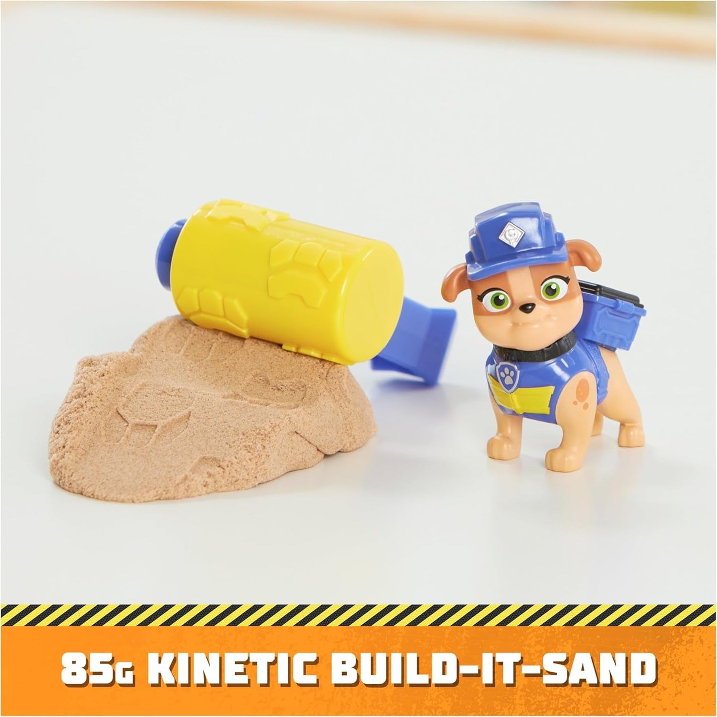 Rubble & Crew - zestaw figurek Rubble & Mix, 2 zabawki do budowania i piasek kinetyczny 85G, zabawka odpowiednia dla dzieci w wieku 3 lat i więcej Figurki Naty Shop
