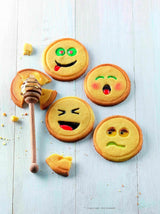 Silikomart 25.440.39.0069, Zestaw wycinarek Emoji, Ø73 MM Naty Shop