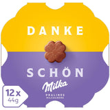 Praline Milka Little Thanks – Alpejska czekolada mleczna z delikatnym nadzieniem mlecznym – 12 x 44g