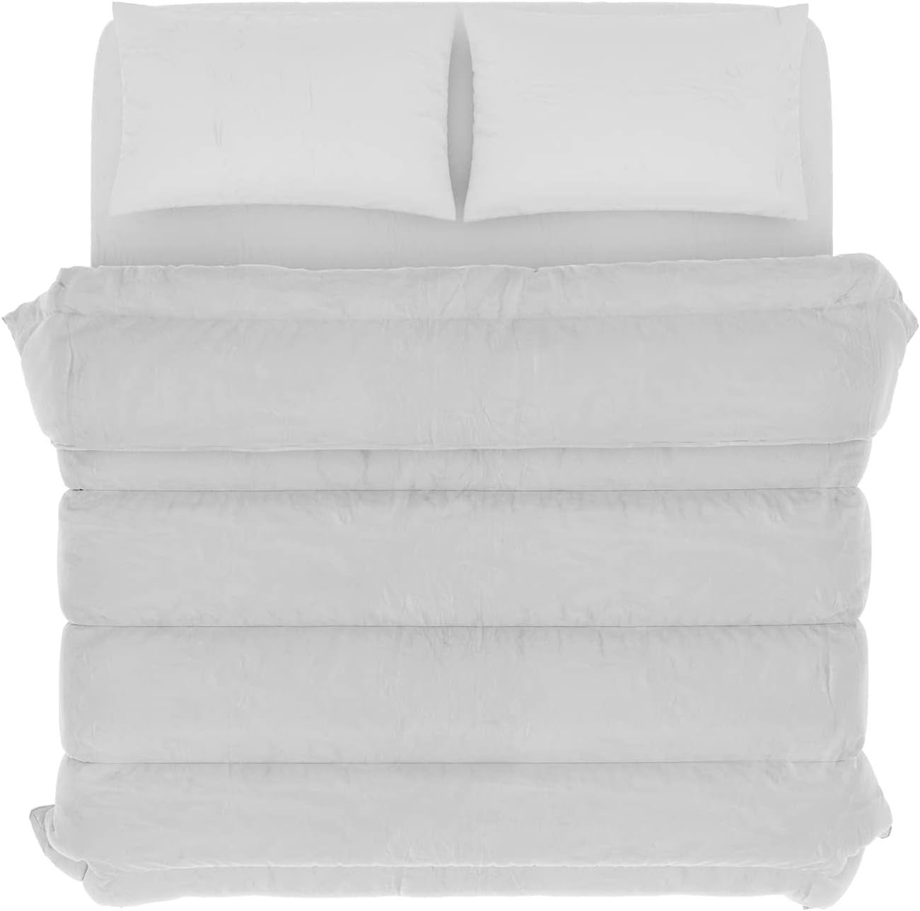 Włoska pościel Prestige Biała Zimowa Kołdra, 100% mikrofibra, podwójna, 250X200Cm Kołdry i kołdry Naty Shop