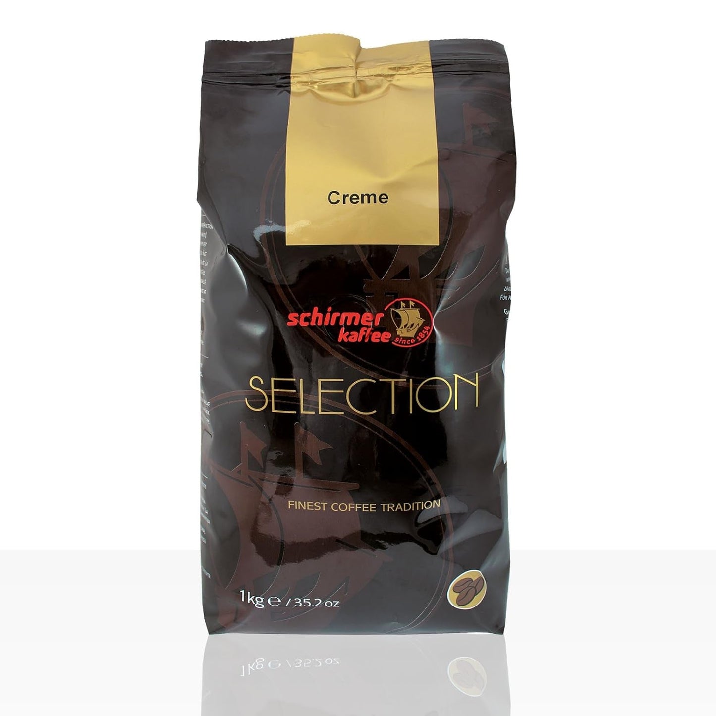 Schirmer Selection Cafe Creme - 8 ziaren kawy x 1 kg