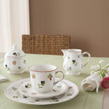 Dzbanek na mleko Villeroy & Boch Petite Fleur, 250 ml, wysokość: 7,5 cm, porcelana premium, wielokolorowy