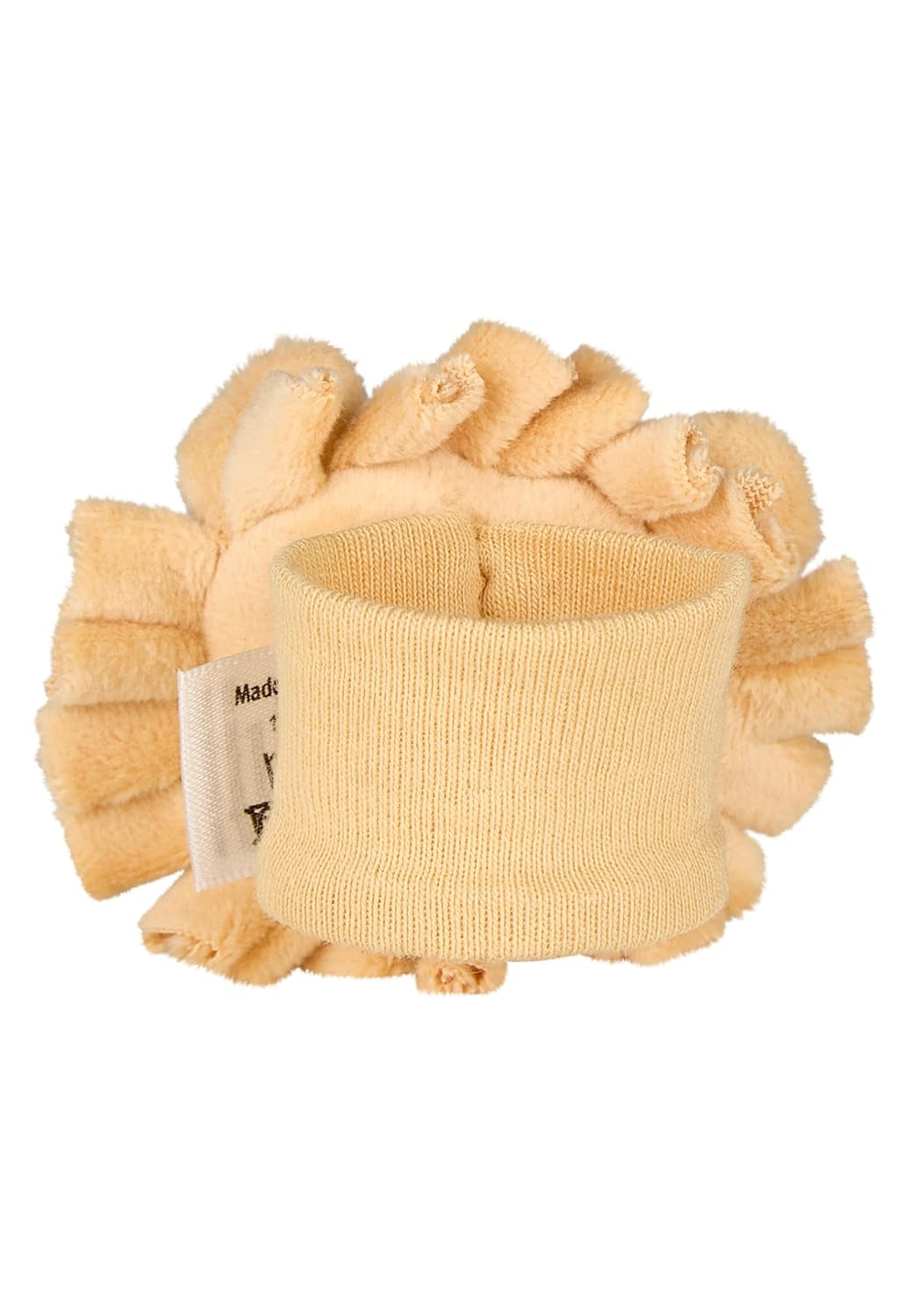 Sterntaler Lion Leo Rattle Arm - Miękka zabawka dla niemowląt z grzechotką i elastyczną opaską - Dla niemowląt do chwytania i zabawy - Idealny prezent, Ochra Baby Toys Naty Shop