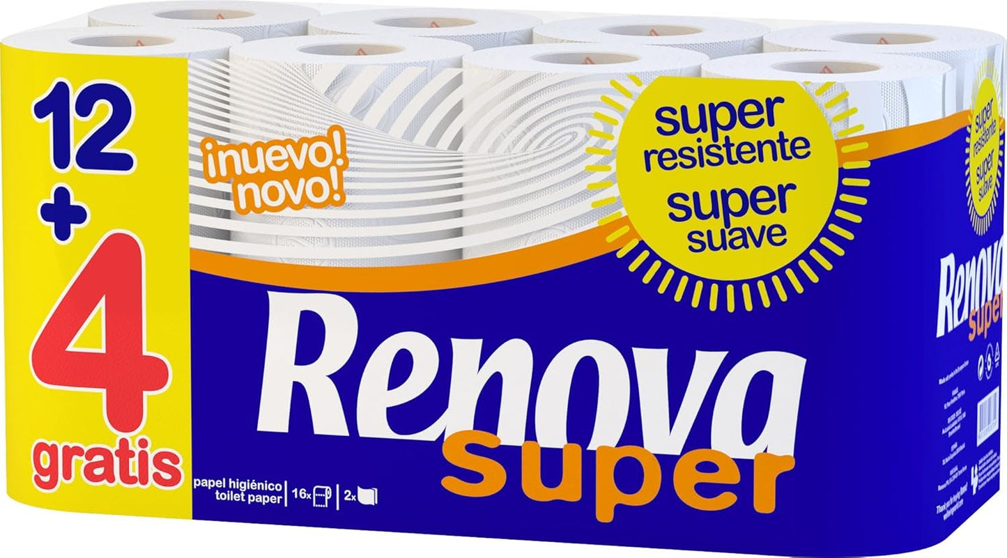 Papier toaletowy Renova Super, 48 rolek