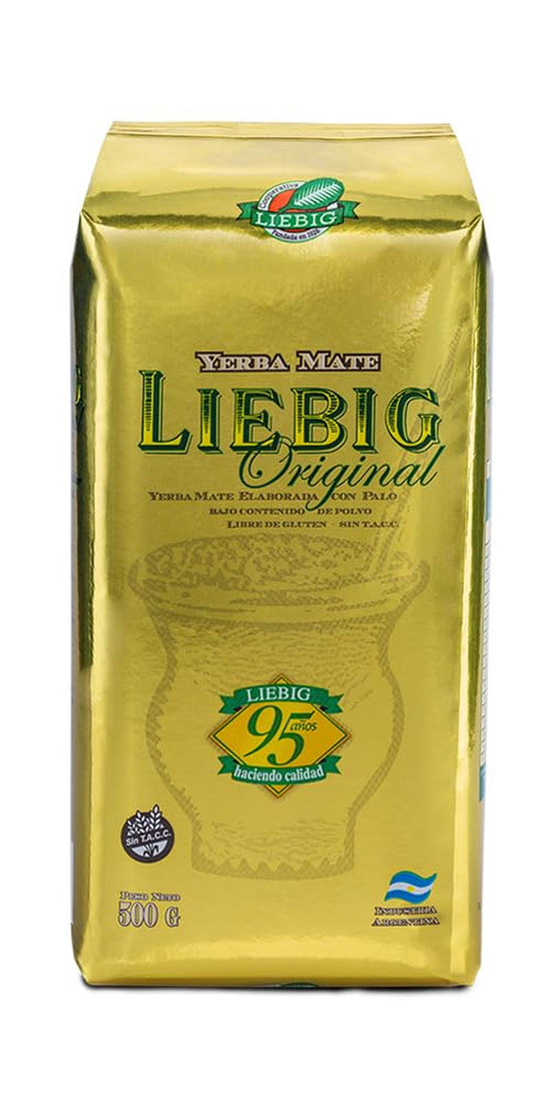 Liebig Original 500G - Herbata Mate z Argentyny z kawałkami łodyg