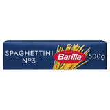 Makaron Barilla Klasyczne Spaghettini nr. 3 wysokiej jakości pszenica durum, zawsze al dente (1 x 500 g)