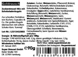 Super Streusel, gorączka złota, złota czarna posypka, dekoracja Naty Shop