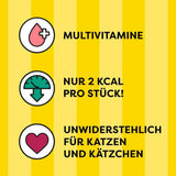 DREAMIES SHAKE UPS Multiwitaminowe przysmaki z owoców morza dla kotów w porcjowanych saszetkach - 55g (6 saszetek)