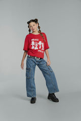 Modna lalka w stylu T-shirtu Bratz Stylin' Jade zawiera akcesoria Urocza zabawka dla dziewczynki