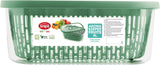 Piła do utrwalania aromatów owocowych, plastikowa, zielona, 4 LT - prostokątna Pudełka do przechowywania żywności Naty Shop