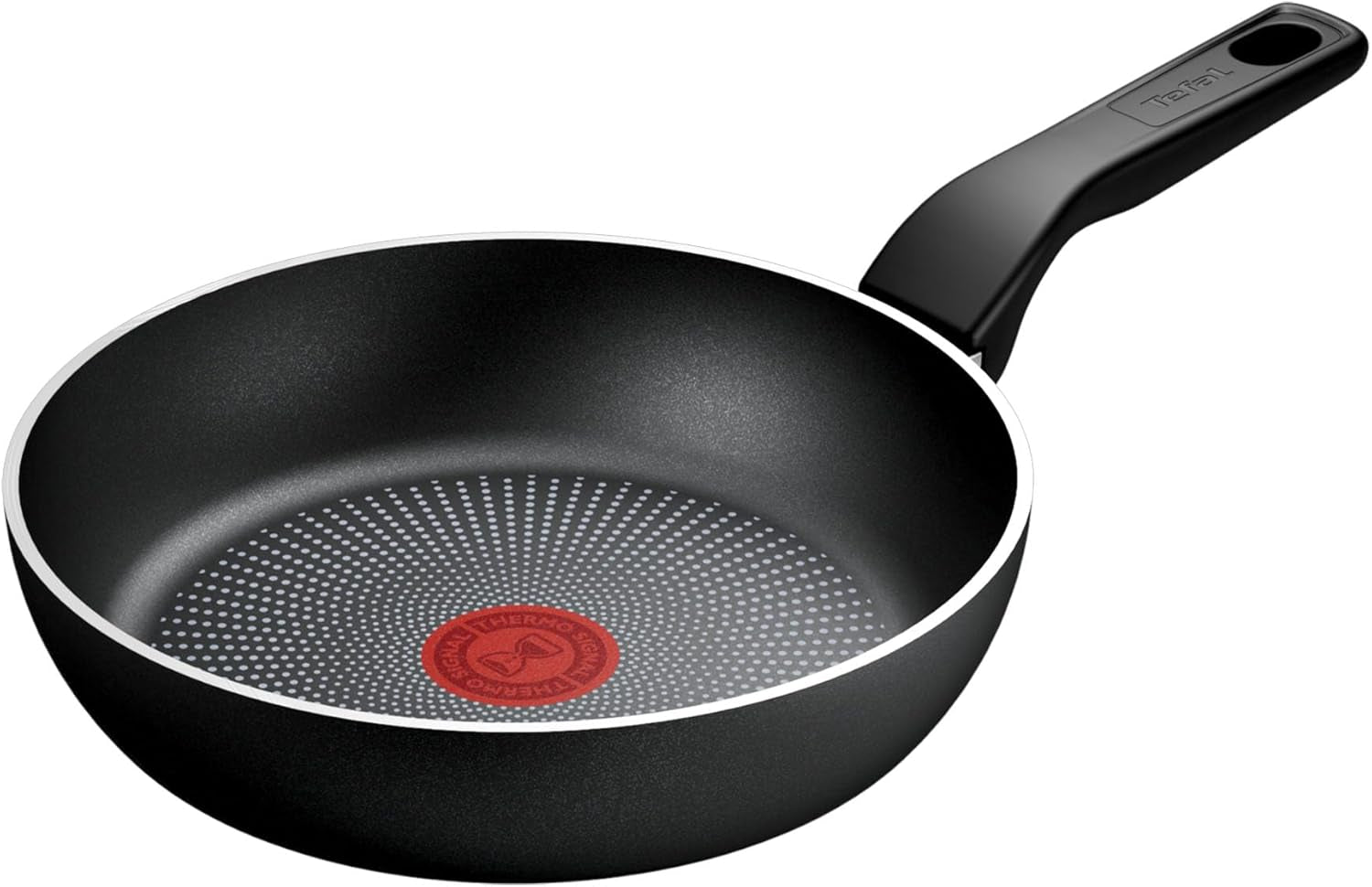 Tefal Recycled on, patelnia wykonana w 100% z aluminium pochodzącego z recyklingu, powłoka nieprzywierająca, garnki i patelnie indukcyjne Naty Shop Pan 24 cm