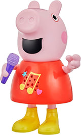 Lalka Świnka Peppa, mówiąca i śpiewająca, różowa, 20 cm