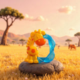 Playgro Jerry Giraffe Gryzak - Gryzak dla niemowląt - Gryzak silikonowy - Gryzak silikonowy - Pomoc przy ząbkowaniu - Silikon - Gryzak dla dziecka - Kolorowy