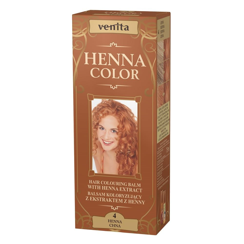 Henna Color 111 Naturalny blond Odżywka do włosów Koloryzacja włosów Naturalny efekt koloryzacji włosów Henna Eco Farba do włosów Naty Shop Czerwono-brązowy 1 sztuka (1 opakowanie)