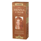 Henna Color 111 Naturalny blond Odżywka do włosów Koloryzacja włosów Naturalny efekt koloryzacji włosów Henna Eco Farba do włosów Naty Shop Czerwono-brązowy 1 sztuka (1 opakowanie)