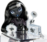 Rainbow High Shadow High Girl's Night - Shanelle Onyx - 28 cm modna lalka w odcieniach szarości, czarnych włosach i stroju z akcesoriami i grzebieniem - Dla kolekcjonerów i dzieci w wieku od 6 lat