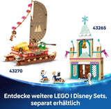 LEGO® Disney Zamek księżniczki Kopciuszek i powóz konny, zestaw dla dziewczynek od 6 lat, fantastyczna zabawka z księżniczką Kopciuszkiem i uroczymi minilaleczkami księcia, pomysł na prezent dla fanów Disneya 43275 Zestawy do budowania Szukaj w sklepie LEGO