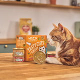 Lily's Kitchen Mokra karma dla dorosłych kotów, z naturalnych składników, pyszne kawałki w sosie, opakowanie zbiorcze, 8 pudełek x 85 g