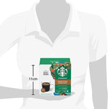 Mieszanka domowa STARBUCKS autorstwa Nescafé Dolce Gusto, Mittlere Röstung, Kaffeekapseln 6 x 12 (72 Kapseln)