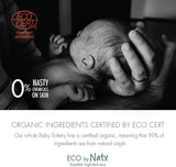 Eco by Naty, maść na rany dla niemowląt, organiczne składniki roślinne, 0% substancji zapachowych, hipoalergiczna i testowana dermatologicznie, tuba 50 ml Dzieci - Kąpiel i pielęgnacja skóry Naty Shop